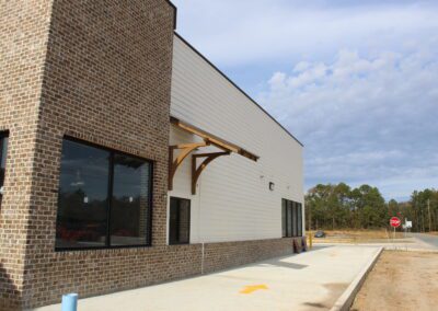 exterior brick and siding